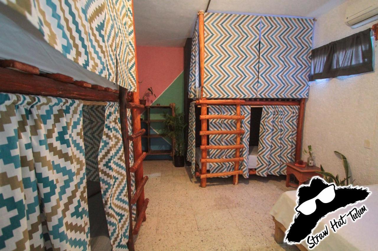 Straw Hat Hostel & Rooftop Bar Тулум Экстерьер фото