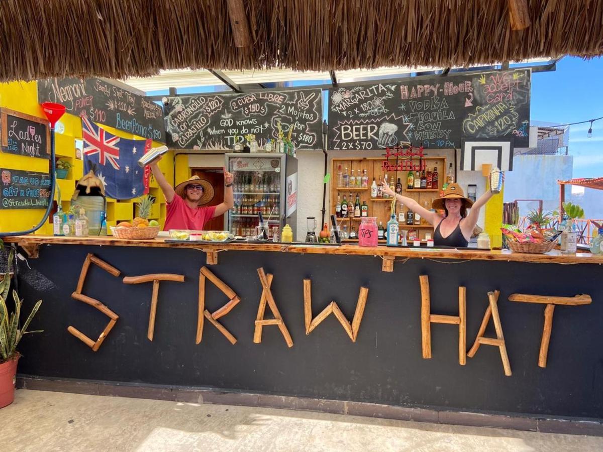 Straw Hat Hostel & Rooftop Bar Тулум Экстерьер фото
