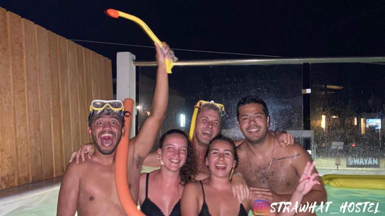 Straw Hat Hostel & Rooftop Bar Тулум Экстерьер фото