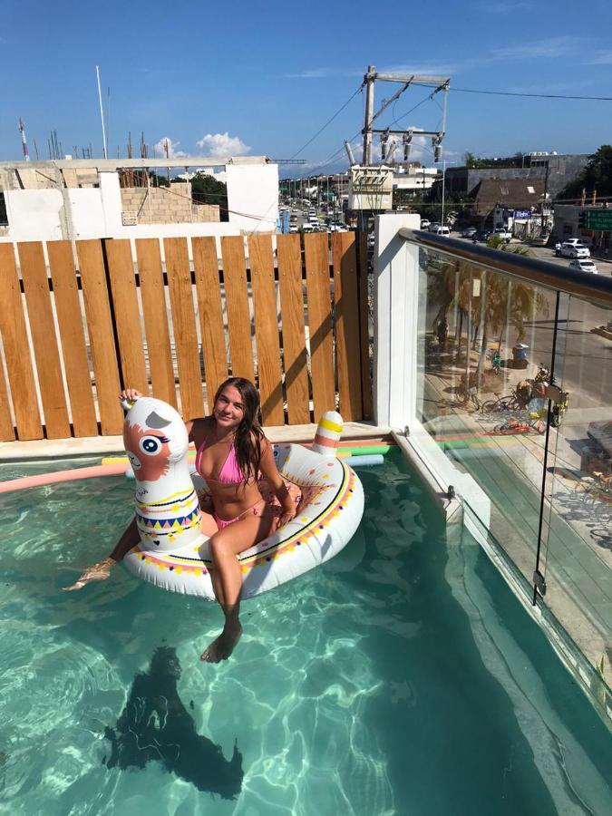 Straw Hat Hostel & Rooftop Bar Тулум Экстерьер фото
