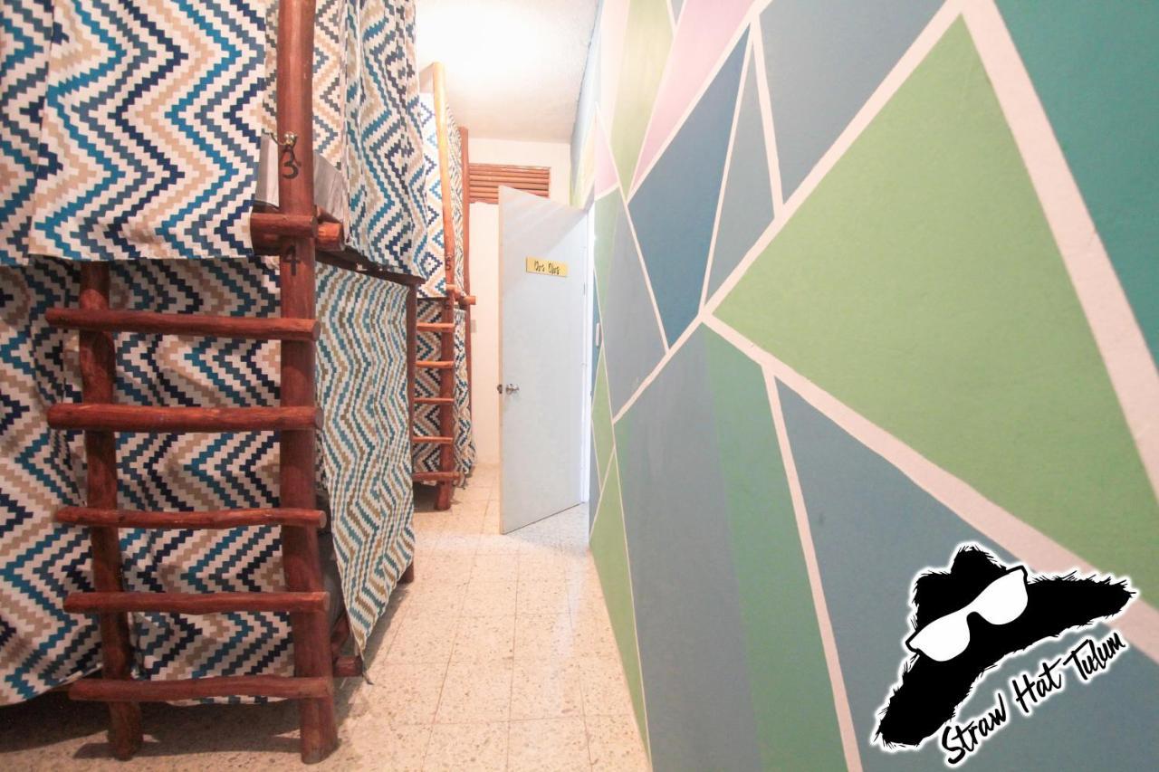 Straw Hat Hostel & Rooftop Bar Тулум Экстерьер фото