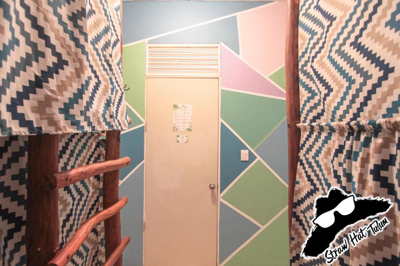 Straw Hat Hostel & Rooftop Bar Тулум Экстерьер фото