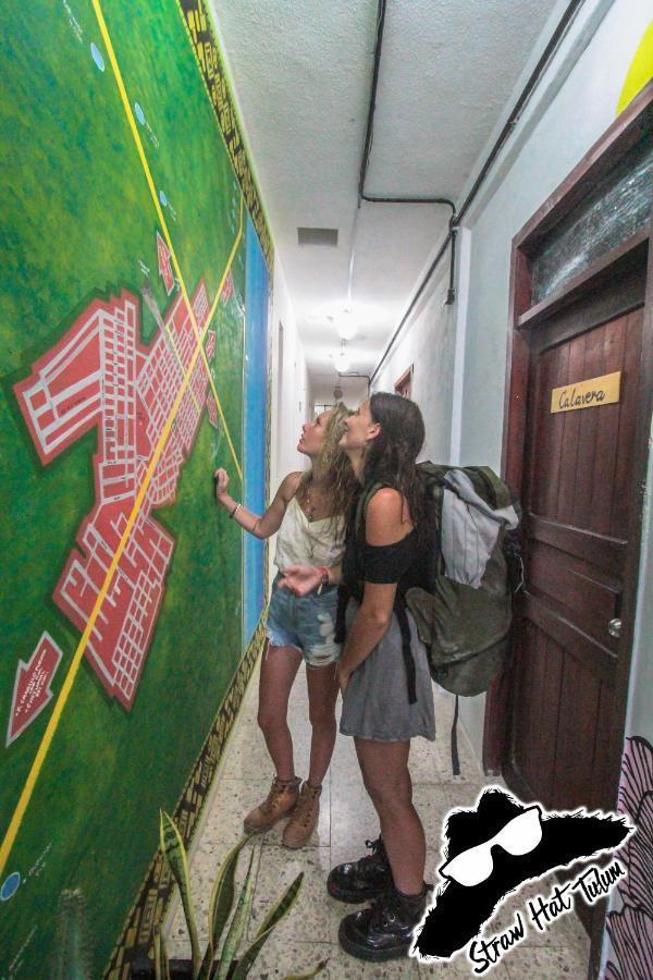 Straw Hat Hostel & Rooftop Bar Тулум Экстерьер фото