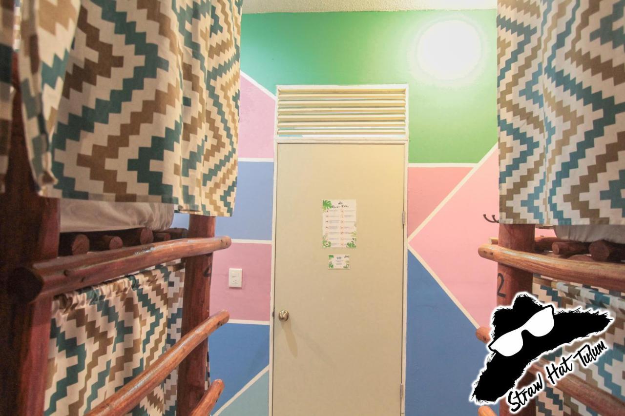 Straw Hat Hostel & Rooftop Bar Тулум Экстерьер фото
