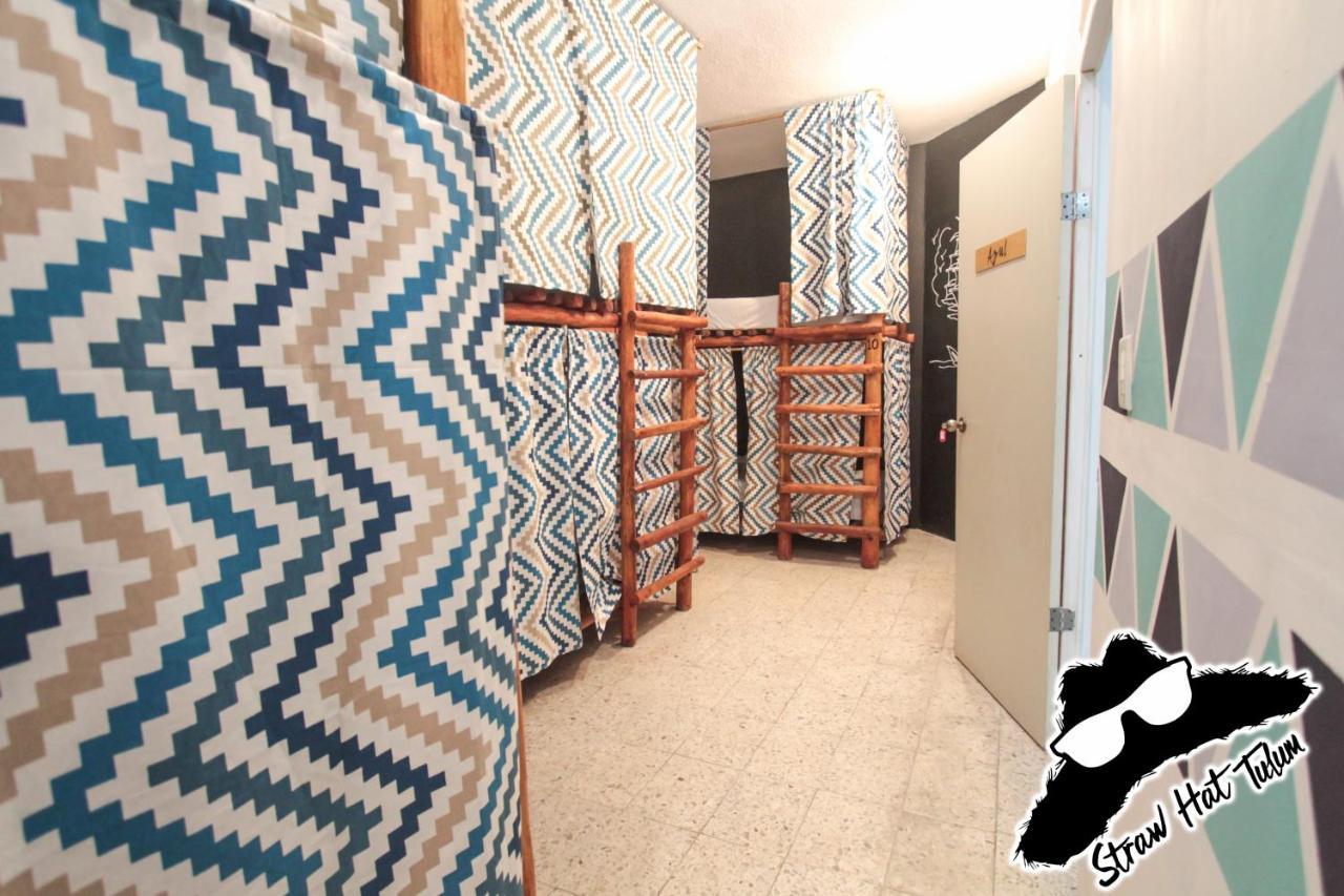 Straw Hat Hostel & Rooftop Bar Тулум Экстерьер фото