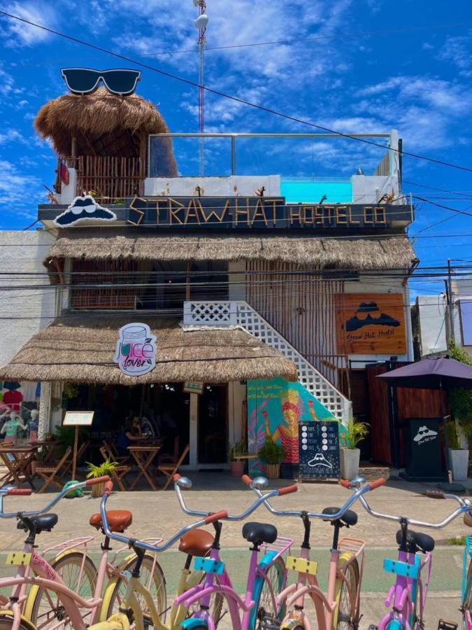 Straw Hat Hostel & Rooftop Bar Тулум Экстерьер фото