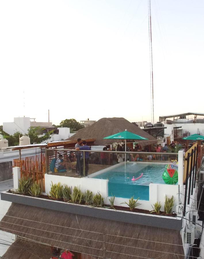 Straw Hat Hostel & Rooftop Bar Тулум Экстерьер фото